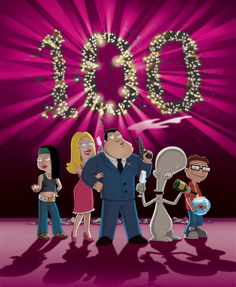 100th episode american dad|100 a d.